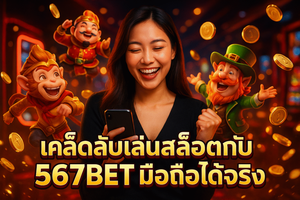 เคล็ดลับเล่นสล็อตกับ 567BET มือถือได้จริง