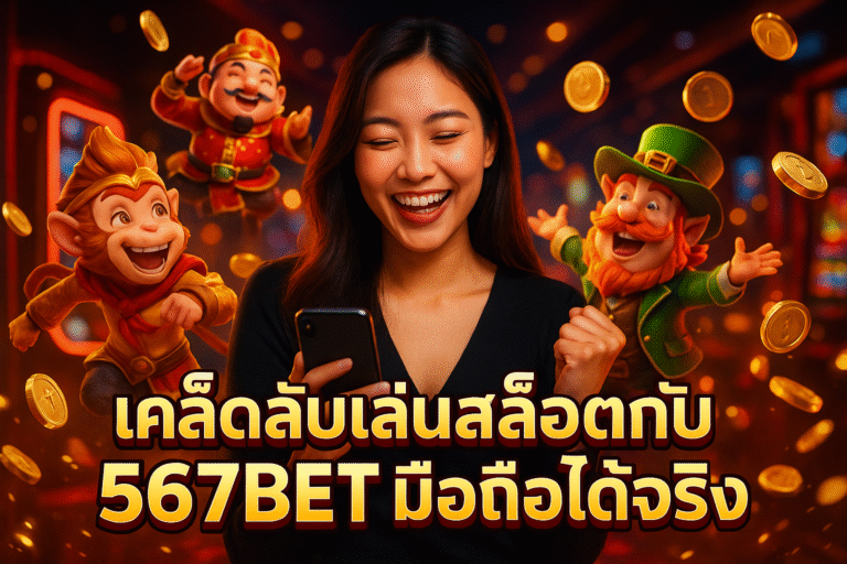 เคล็ดลับเล่นสล็อตกับ 567BET มือถือได้จริง